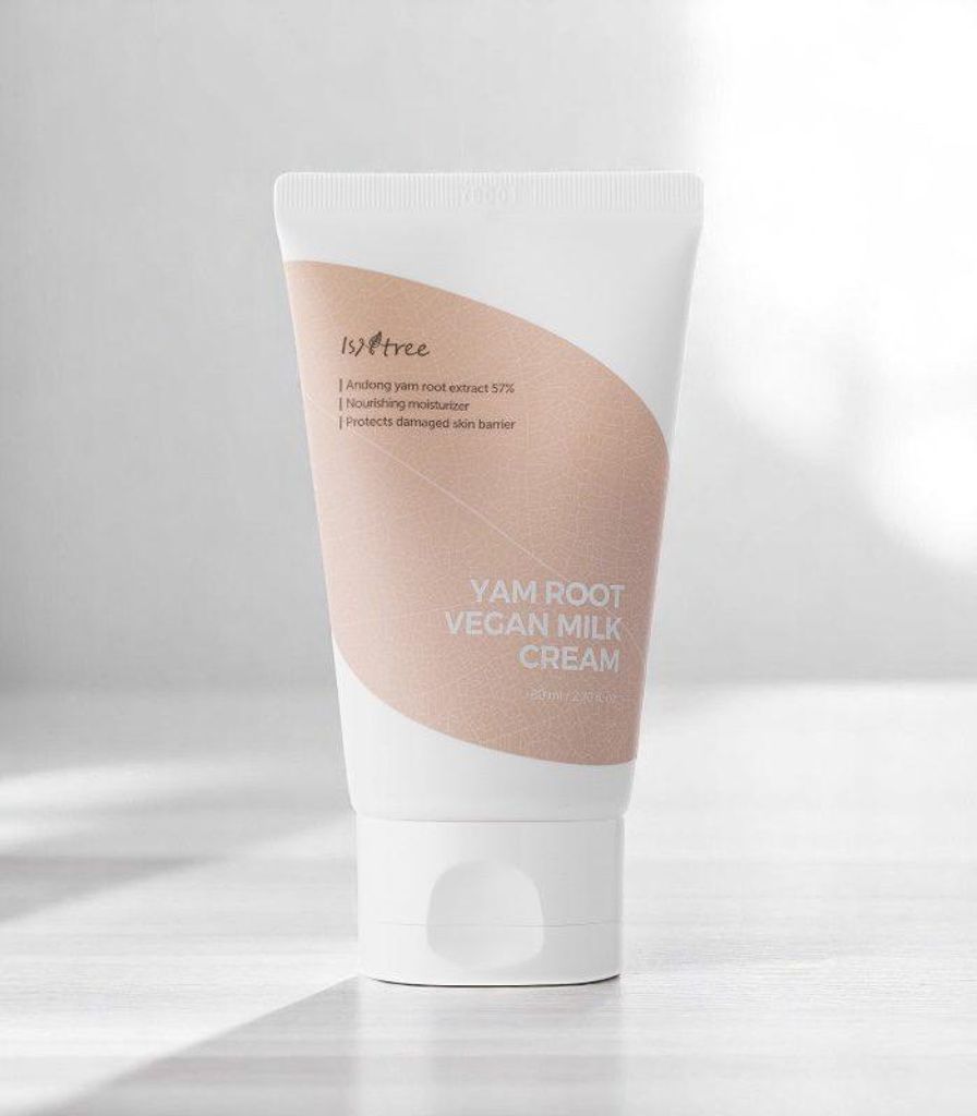 Isntree - Yam Root Vegan Milk Cream - Crème hydratante pour Image du produit 