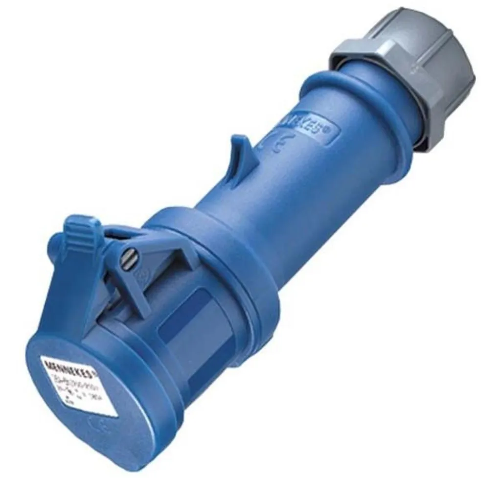Mennekes ProTOP II 122 Connecteur Mobile 16A 2P+E 230V IP44 Bleu