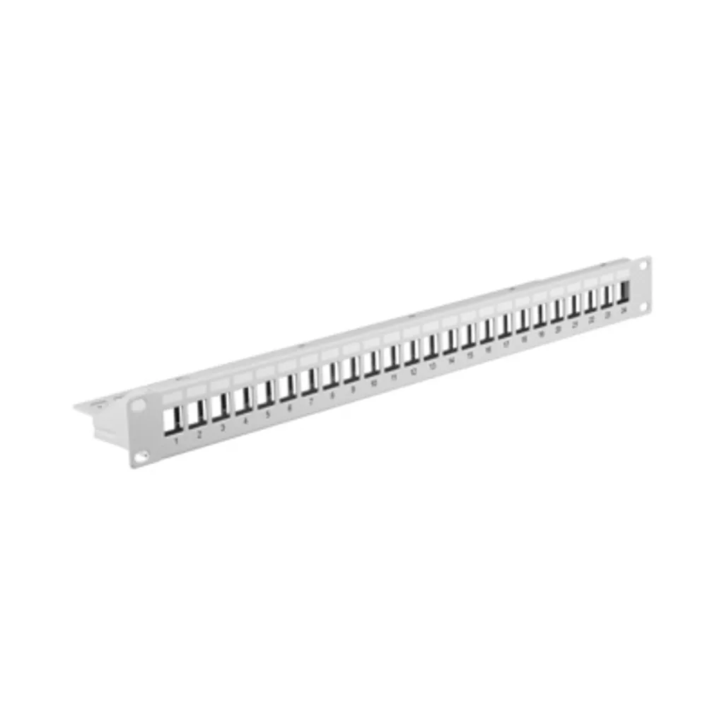 Organisateur de Câbles Réseau 19" 24 Ports pour Baie Informatique et Rack