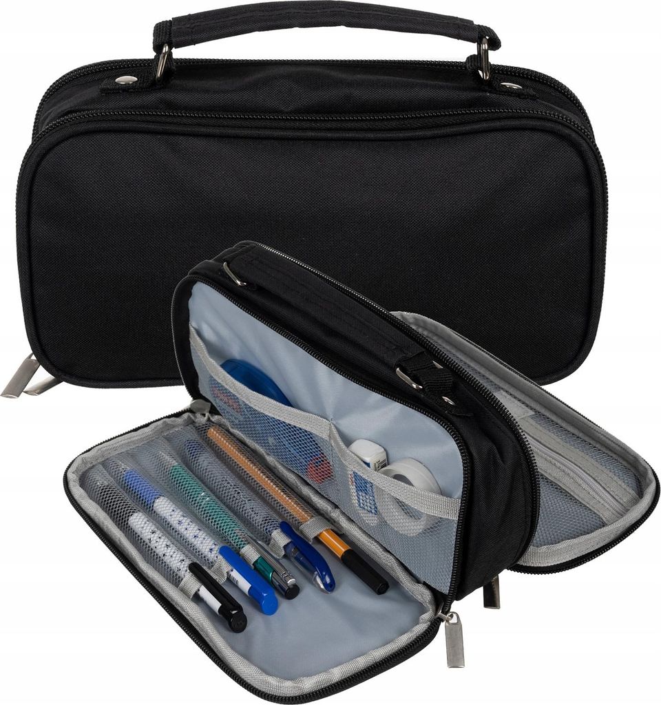 Trousse double extensible - noir Maaleo 24516 Image du produit 