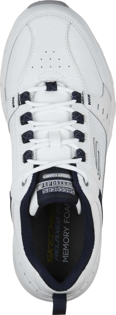 Skechers 51896-WNV - Buty sznurowane biały Skechers Kolor: Zdjęcie produktu 