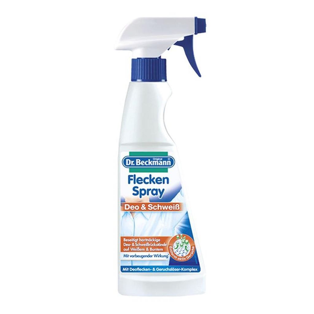 Dr. Beckmann Flecken Spray Deo & Schweiß 250 ml - Entfernt Produktbild 