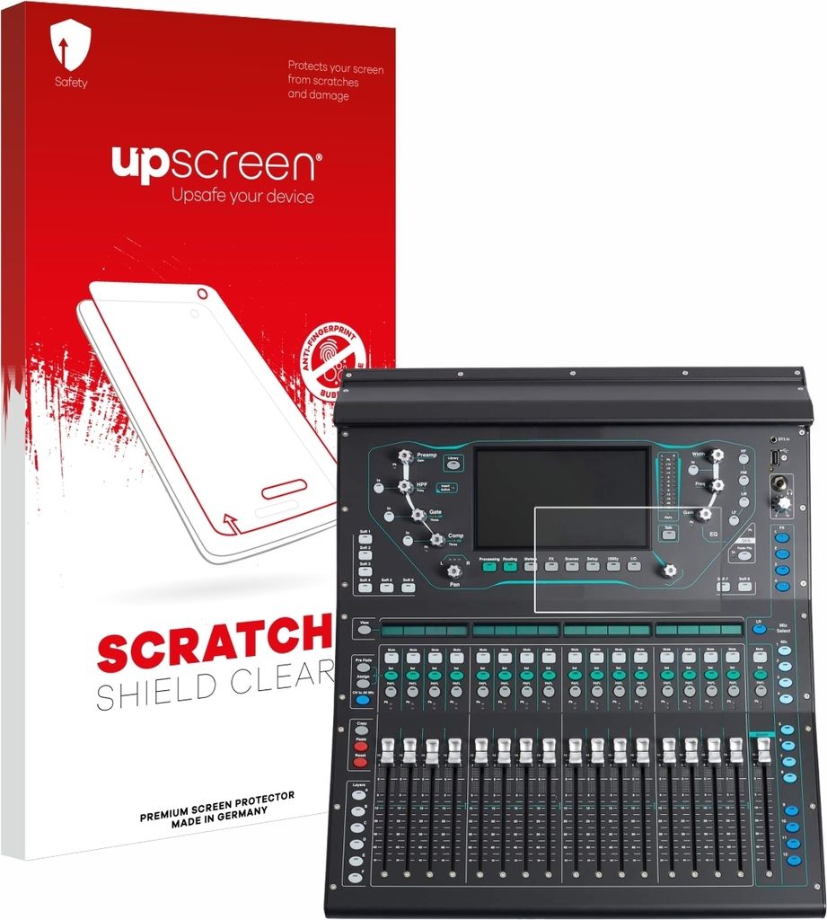 upscreen Schutzfolie für Allen&Heat SQ5 Displayschutz Displayschutzfolie Folie Klar Transparent