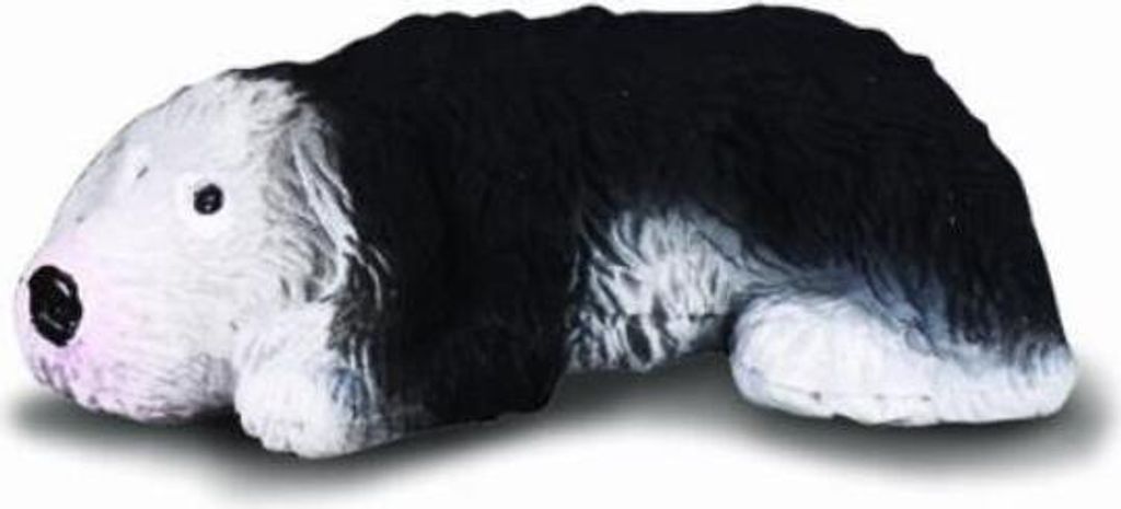 Collecta 88067 English Sheepdog Welpe 4,5 cm Hunde und Katzen