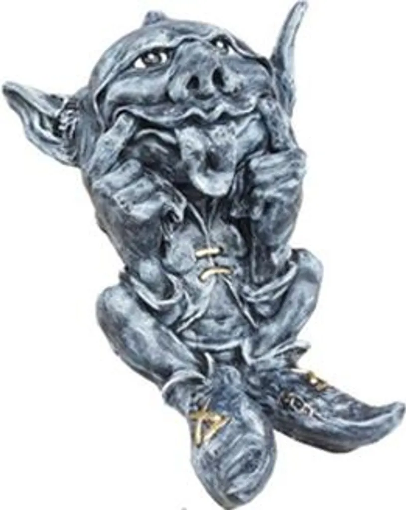 Statue Dragon Jardin 58 cm G27 - Sculpture Résistante aux Intempéries
