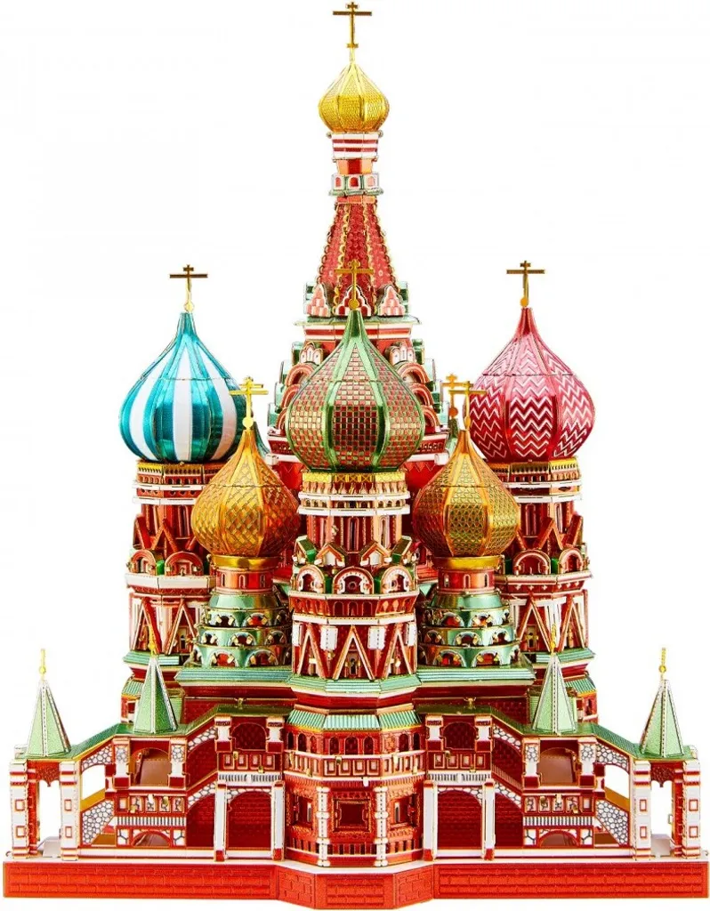 Puzzle 3D Métal Cathédrale Saint-Basile Piececool 711 Pièces HP092