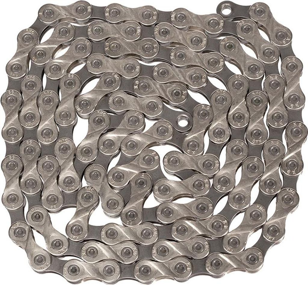 KMC Kette X9 x116 silber-grau (X9.93) 9 s + OEM-Glied Produktbild 
