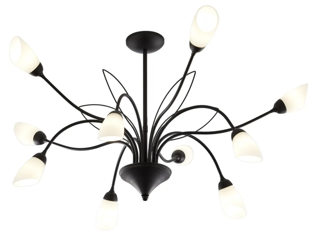 Luminaire Plafonnier pour Salon et Salle à Manger GLORIOSA 10xG9 81cm