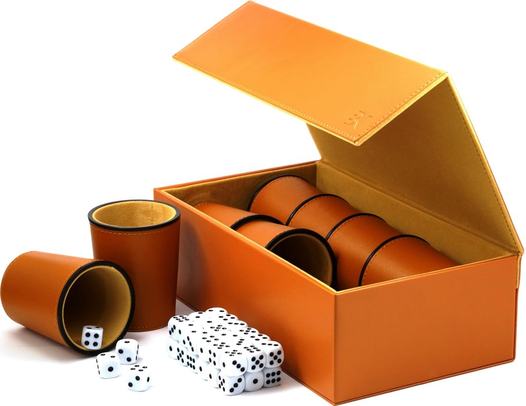 Würfelbecher Set mit Koffer Transportkoffer Würfelkoffer 8 Produktbild 