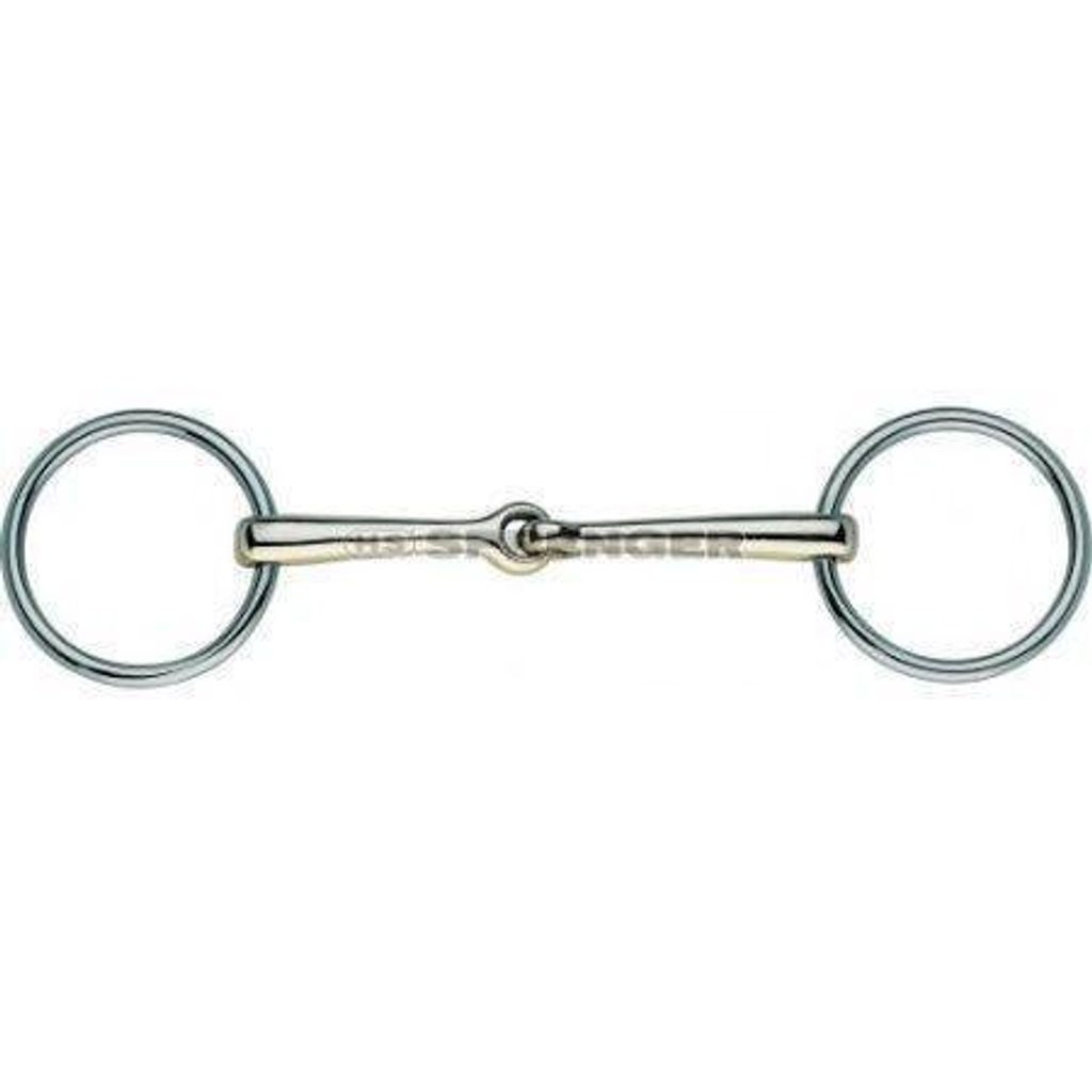 SPRENGER Unterlegtrense 12mm (Sensogan) mit Aurigan Ringen, 14 cm, 12