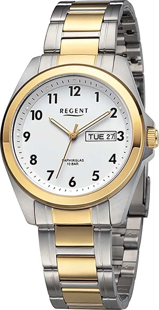 Orologio Regent D2URF1446 - Acciaio 100m Vetro Zaffiro - Spedizione Rapida