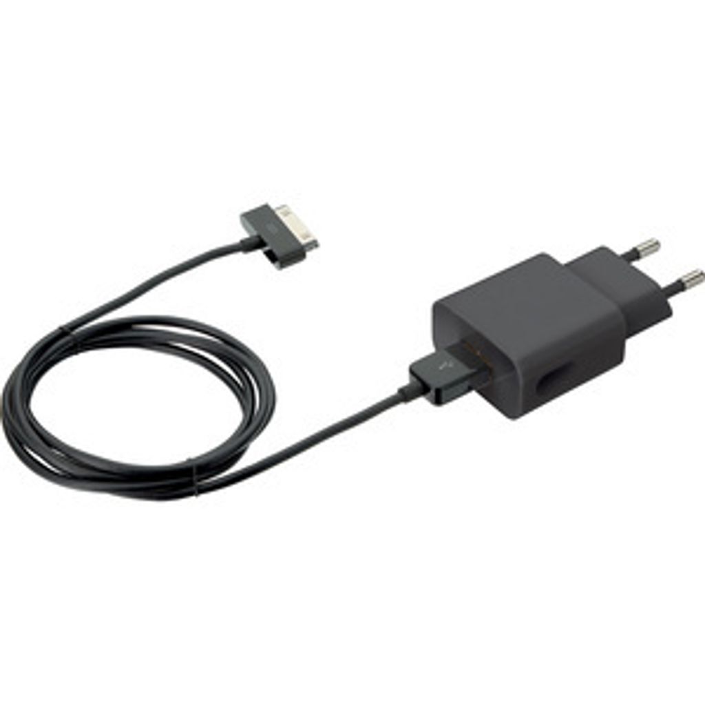 Trust Ladegerät und Kabel für Apple iPhoneiPod schwarz