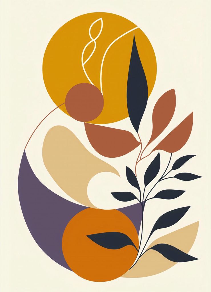 Plakat 20,5x28,4cm Harmonie der Natur