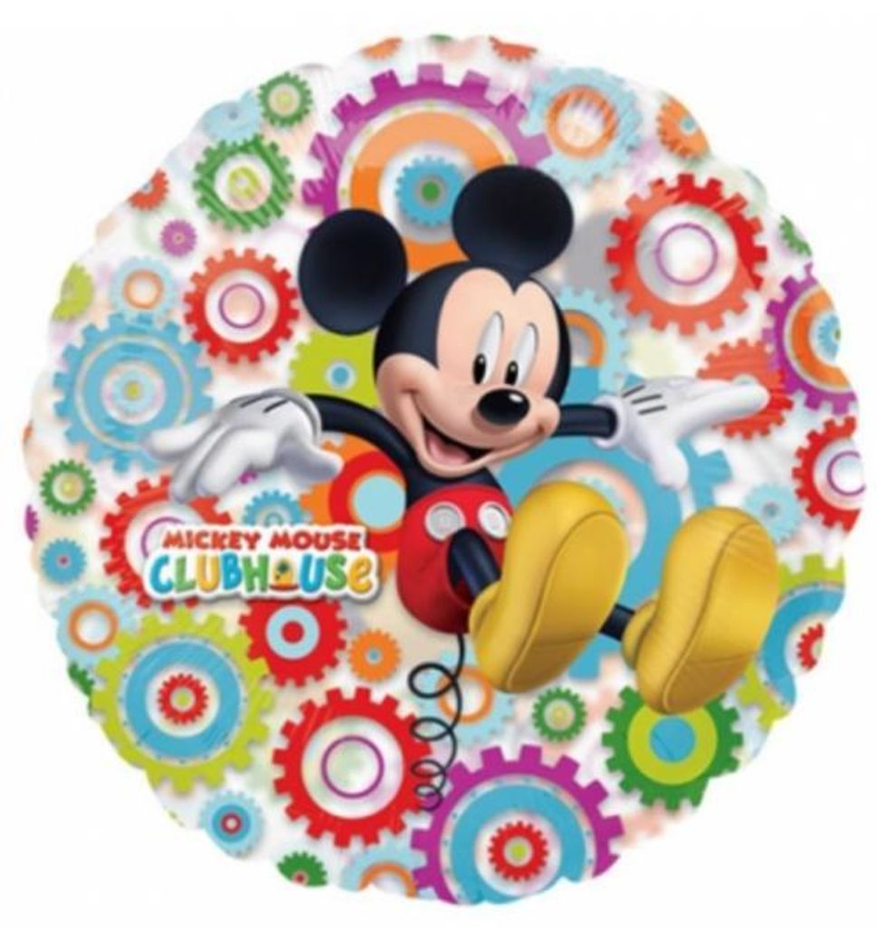 Micky Maus Folienballon durchsichtig Produktbild 