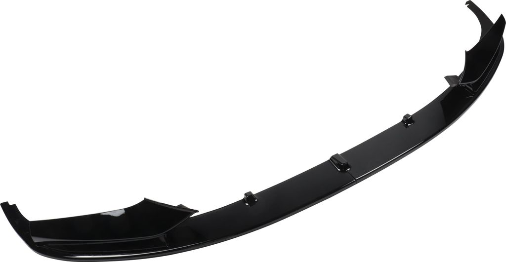 Frontspoiler Spoiler Lippe Stoßstange in Schwarz Glanz für BMW 5er F10 F11 mit