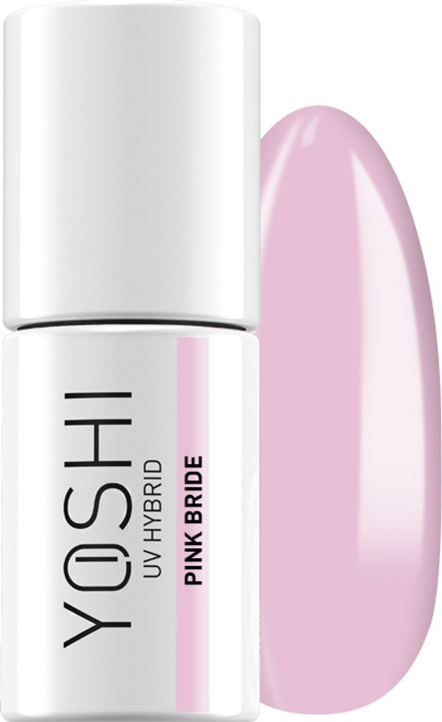 Yoshi Hybrid Lak na nechty Ružová Svetlá - Profesionálny Obrázok produktu 