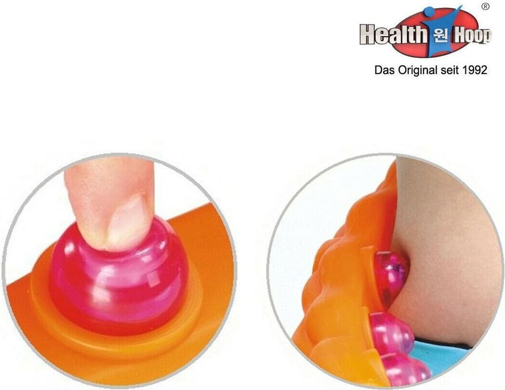 HEALTH HOOP® 1.2 Hula Hoop Reifen mit 48 Massagenoppen und Produktbild 13
