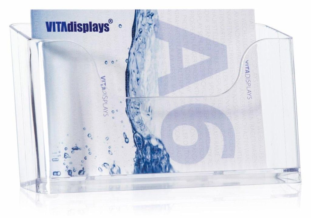 Porte-brochures DIN A6 / horizontal (NE) Image du produit 