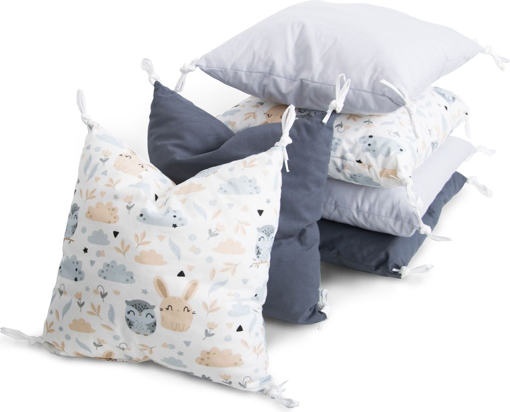 Amilian Bettumrandung 210 cm Babybett Kinder Nestchen Produktbild 