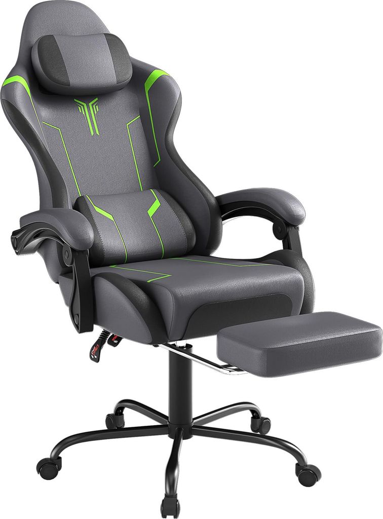 TRMLBE Herní židle Masážní kancelářská židle Ergonomická s Obrázek produktu 