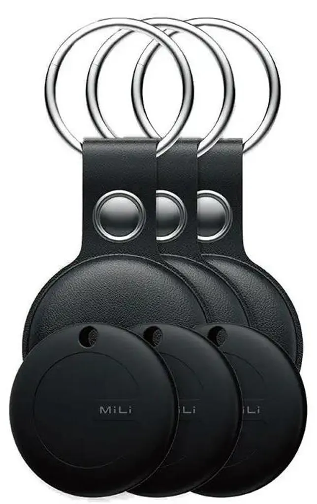 Pack de 3 MiTag MiLi DUO Localisateurs GPS iOS Android avec 3 Porte-clés