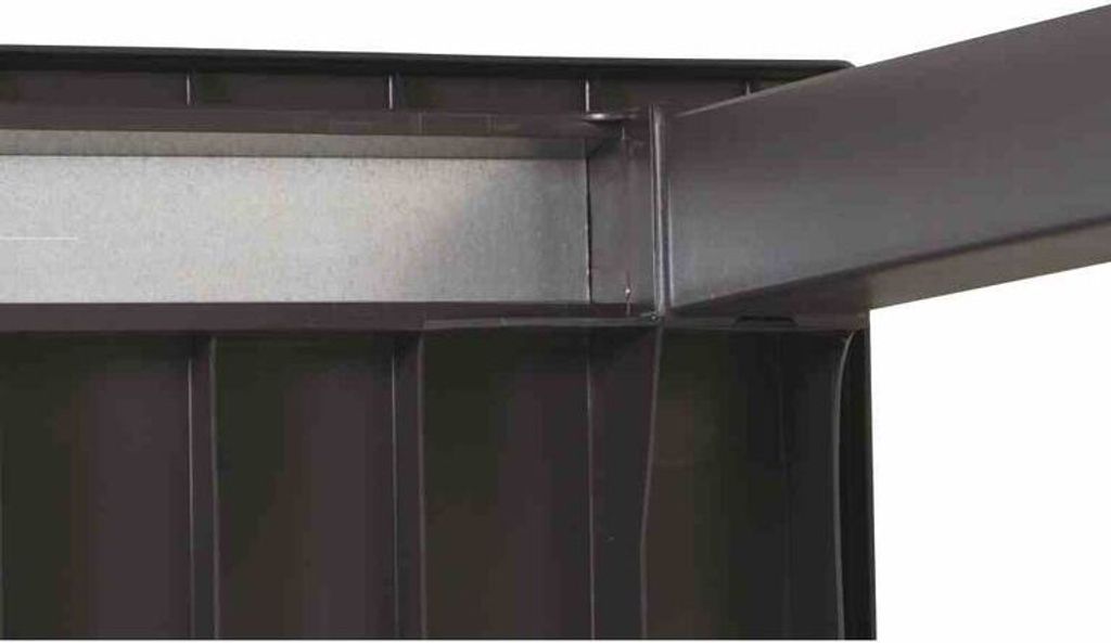 Tisch Futura 165 x 94 x 75 cm, rechteckig, anthrazit Produktbild 5