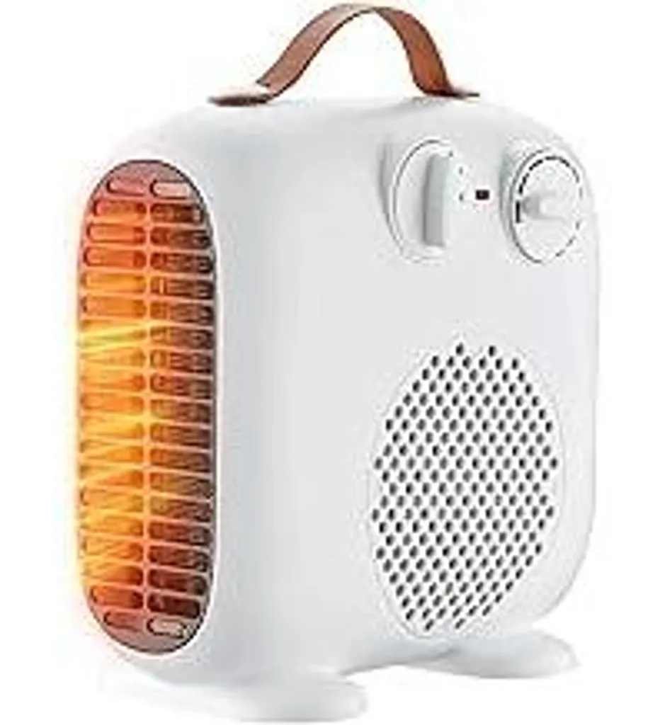 BioAura Termoventilatore 2000W: Design Elegante e Calore Immediato