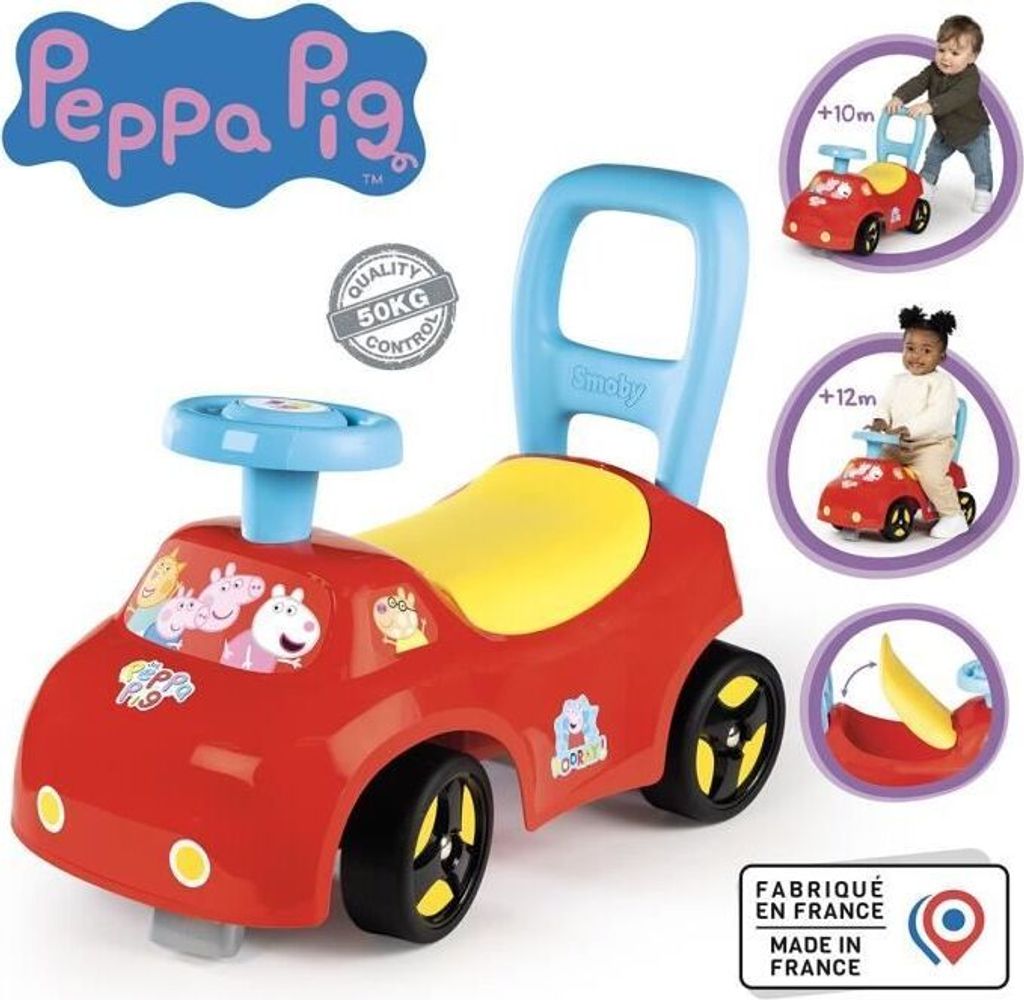 Smoby Peppa Rutschauto