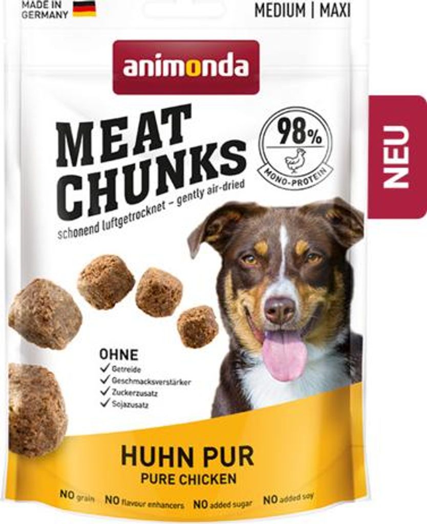 animonda Meat Chunks Adult Huhn pur 80 g