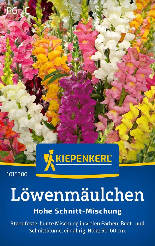 Kiepenkerl Löwenmäulchen Samen Hohe Schnitt 200 Pflanzen Produktbild 