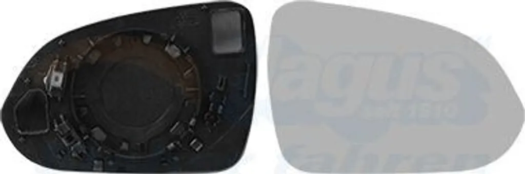 Verre Miroir Convexe Non Chauffé pour KIA Rio IV Droit VAN WEZEL 8327832