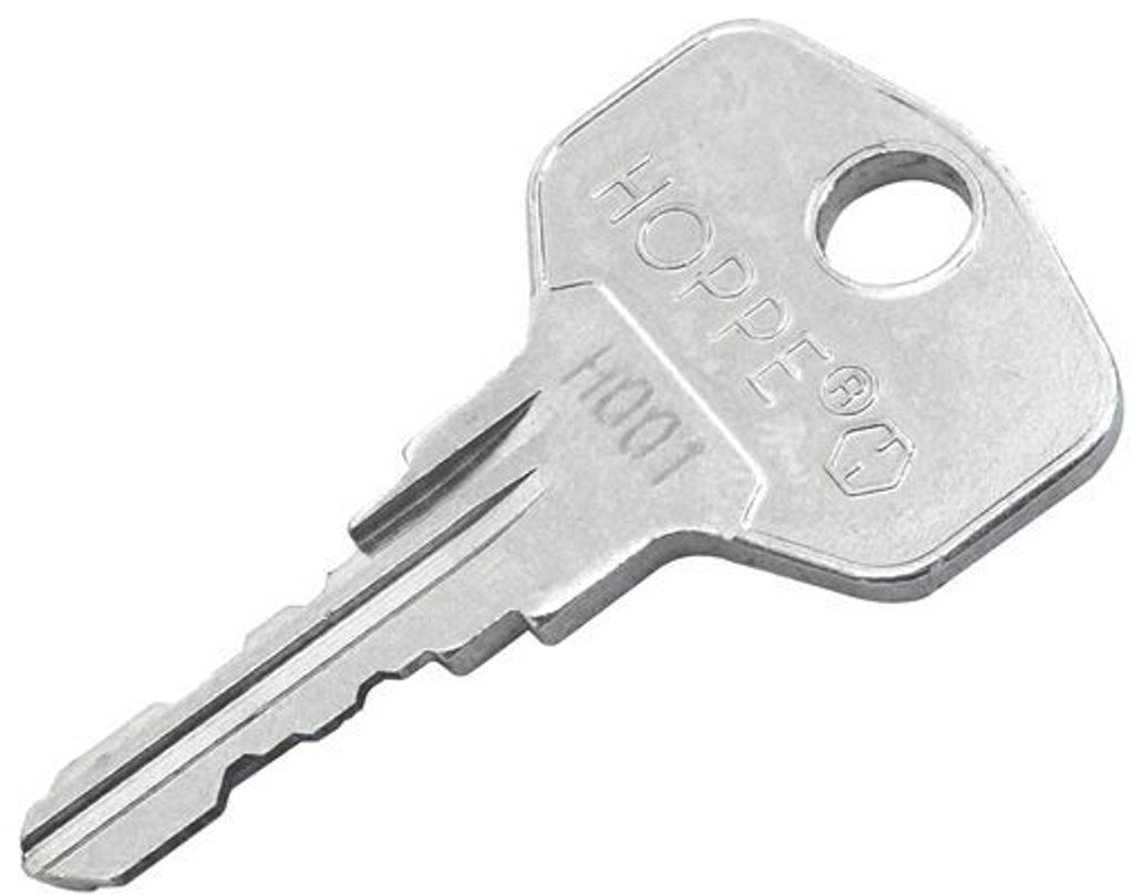 HOPPE Fenstergriffschlüssel gleichschließend H001 Eisen, Produktbild 