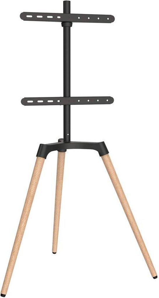 TV-Ständer für bis 65 Zoll, 35 kg, schwarz, Produktbild 