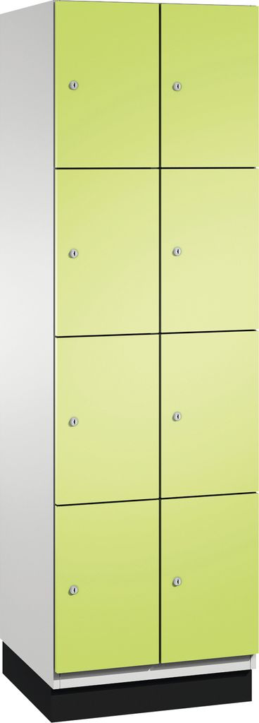 C+P Fächerschrank 4510320S10012 Sockel 8Fächer B600mm lgr/cgn