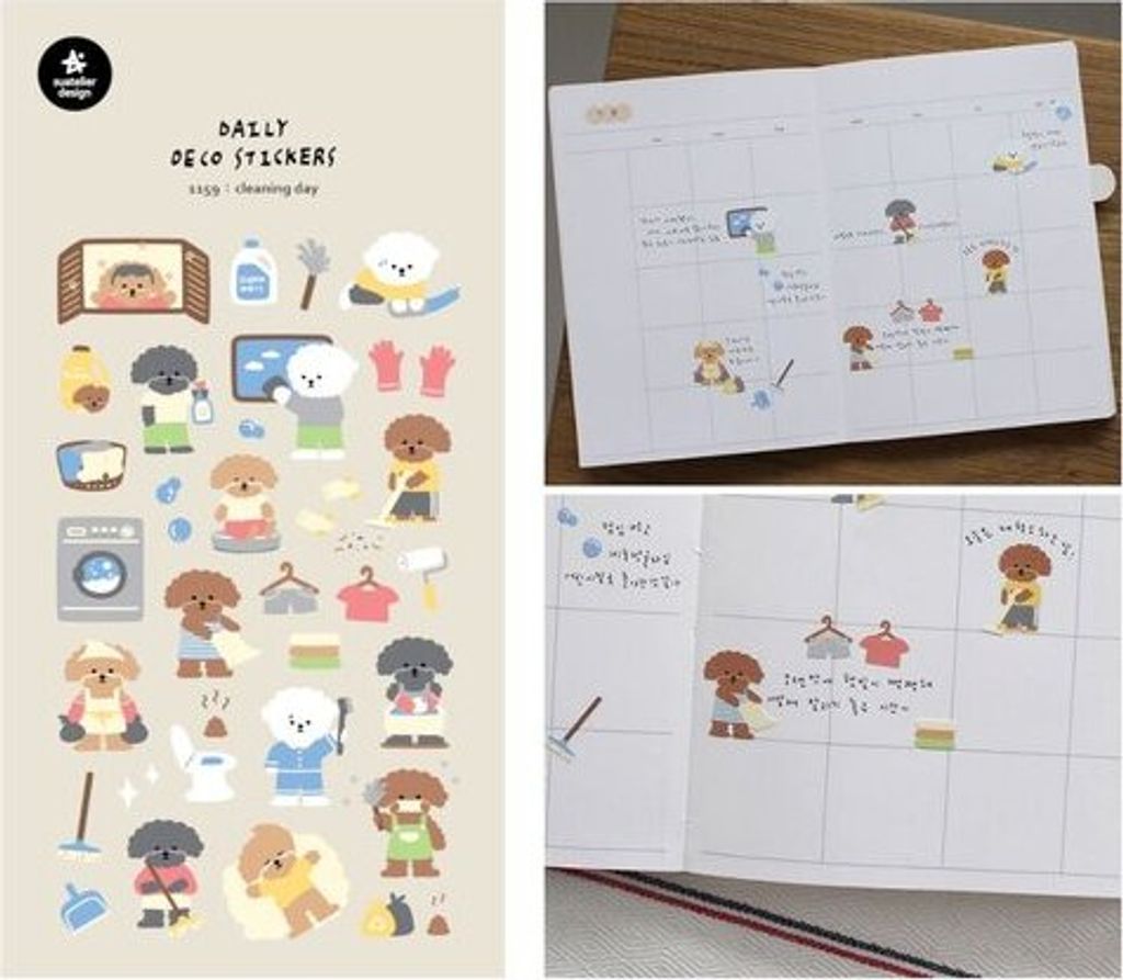 Naklejki ozdobne Wielkie Porządki Suatelier