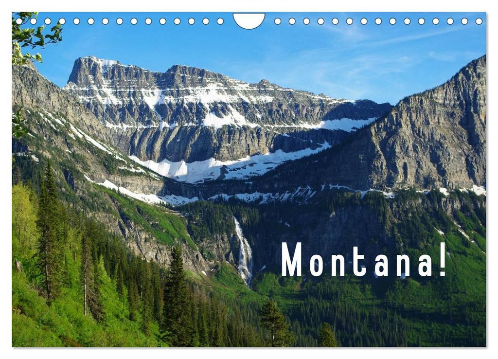 Montana! (Wandkalender 2027 DIN A4 quer), CALVENDO Monatskalender