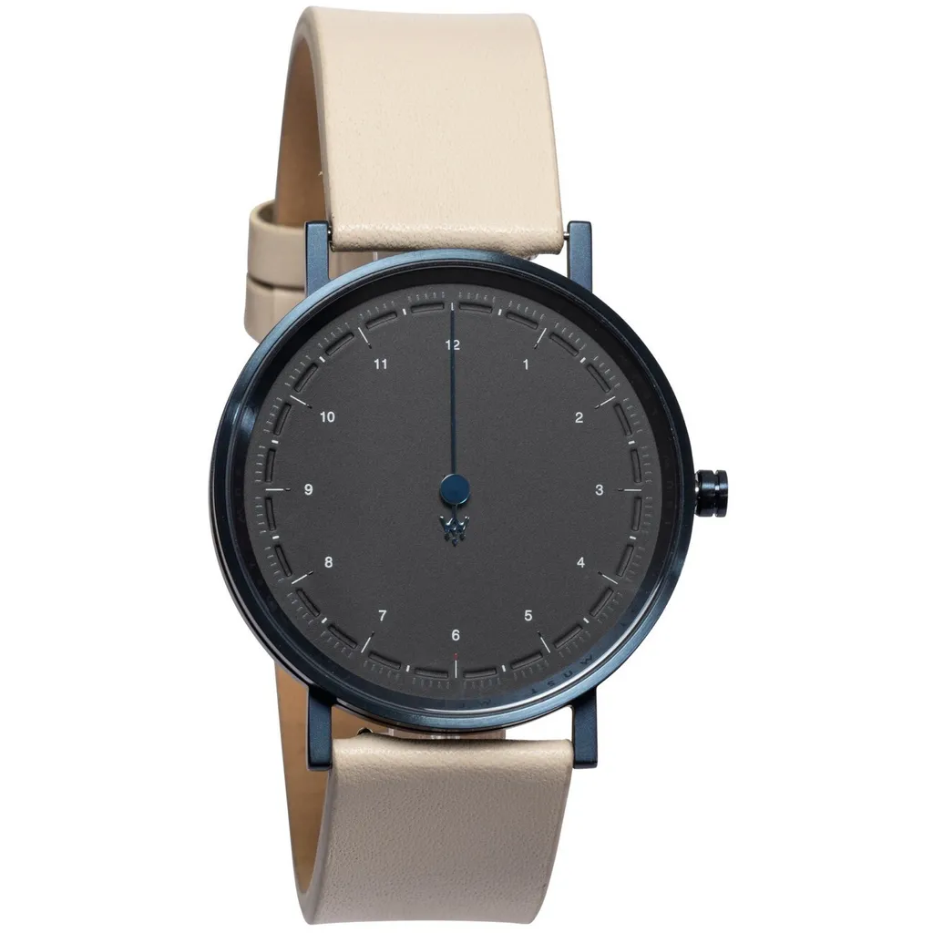 Montre Analogique Mast Milano Uni Design Ultra-Plat Cadran Noir