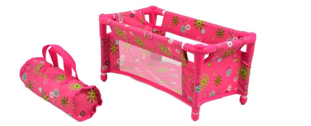 Teddies: Sofa-bed voor poppen, geleverd in een stoffen zak Productafbeelding 