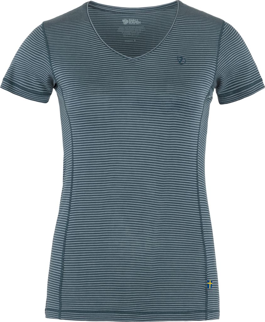 Fjällräven Abisko Cool Kurzarm-t-shirt Blau S Frau Blau S Produktbild 