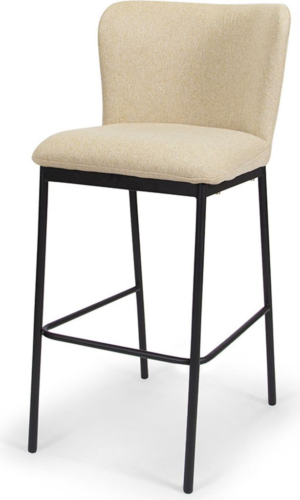 Milton & Oldbrook Niedrige Barhocker Messina Beige