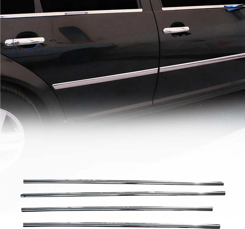 Modanature Inox per VW Golf 5 (03-08) - Kit Estetico 4 Pezzi Cromati