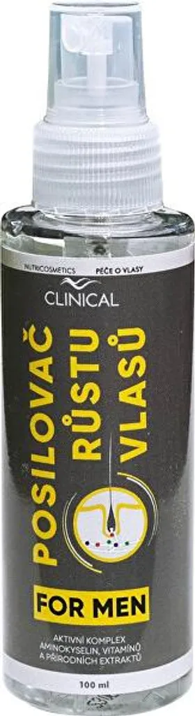Traiter la Perte de Cheveux Homme - Booster Croissance Capillaire 100ml