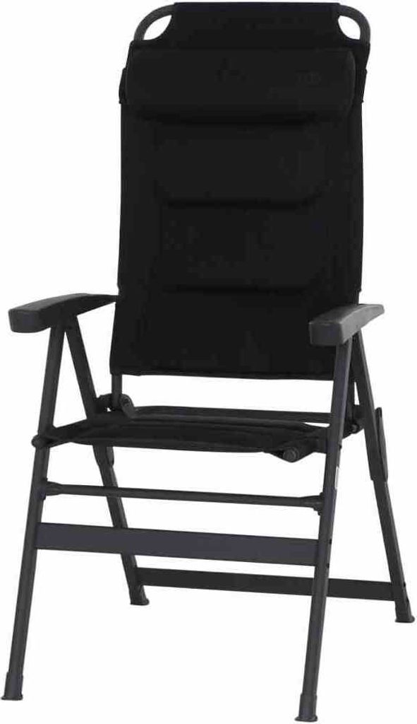Siena Garden Campingsessel Premium in anthrazit , Aluminium/ 2D Mesh