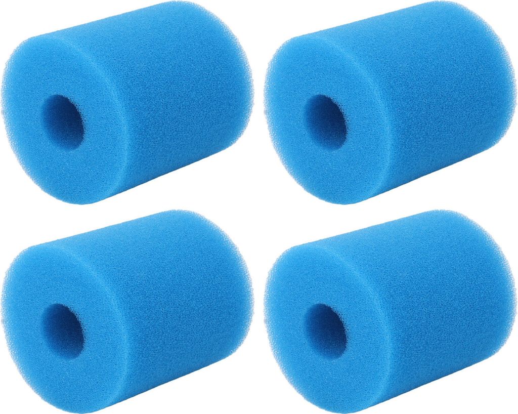 4PCS Bazénová filtračná špongia opakovane použiteľná Obrázok produktu 