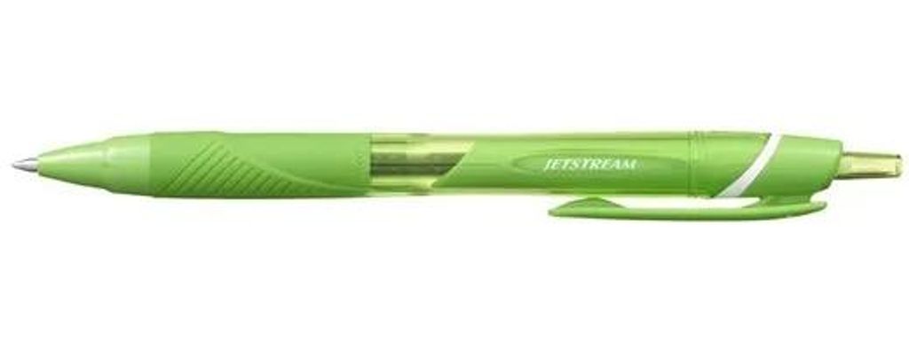 Guľôčkové pero, 0,35 mm, stláčací mechanizmus, UNI "SXN-150C Jetstream", svetlozelené