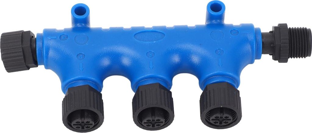 für NMEA 2000 3-Port-T-Stecker M12 5-polig IP67 wasserbeständige Backbone-Transceiverkabel Multiport-T-T-Terminator Lowrance Networks