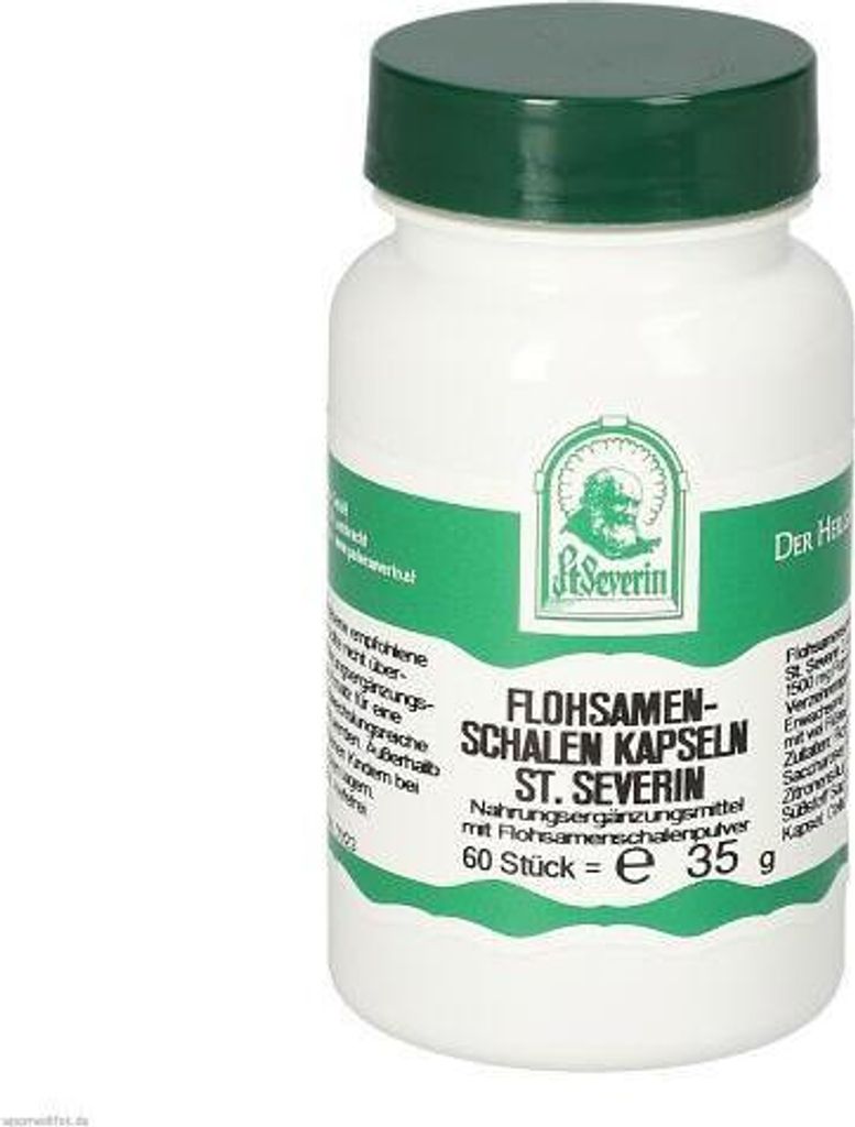 Flohsamenschalen St.Severin Kapseln 60 St