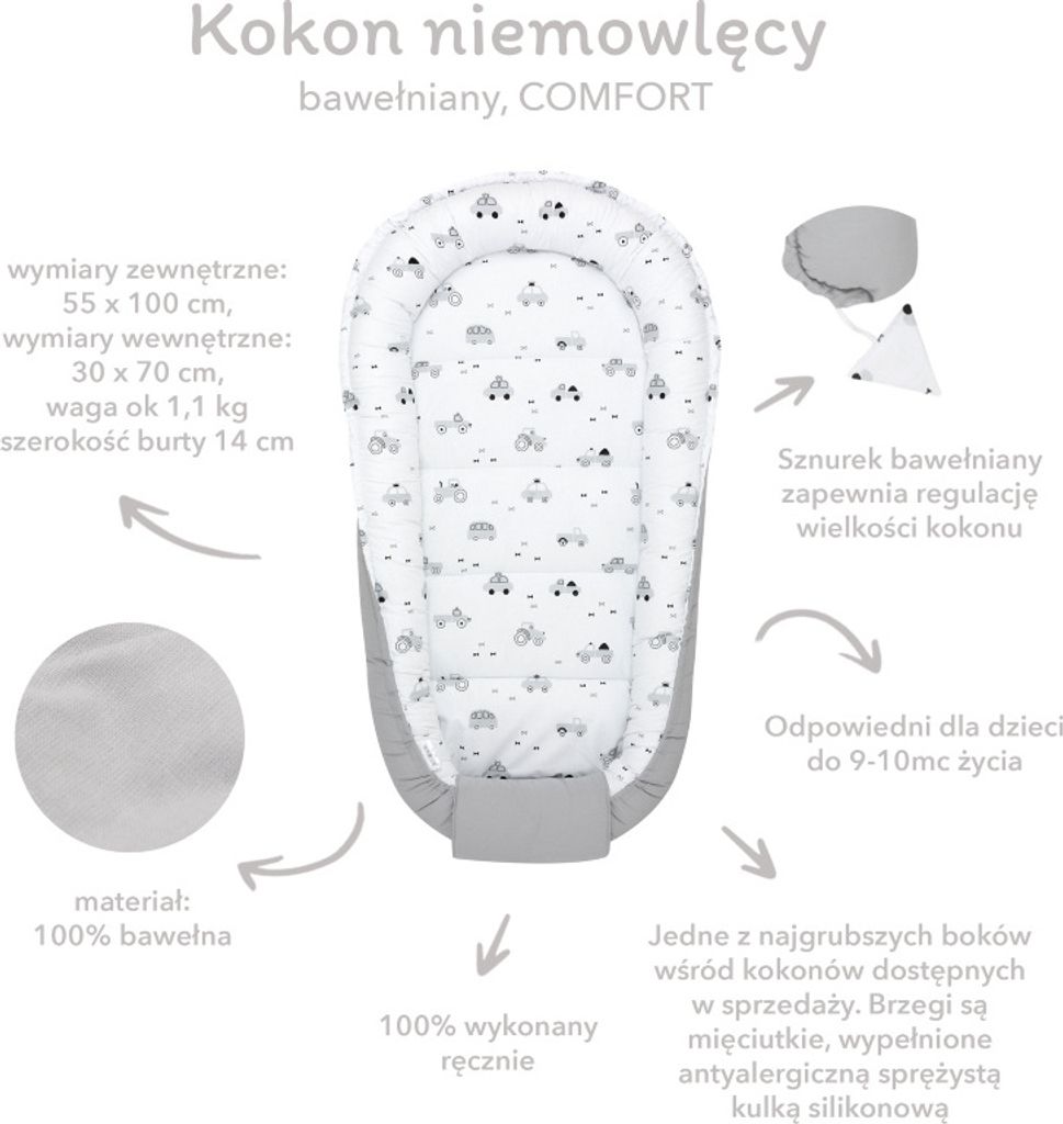 Very Morning Babynest Kokon Comfort Produktbild 5