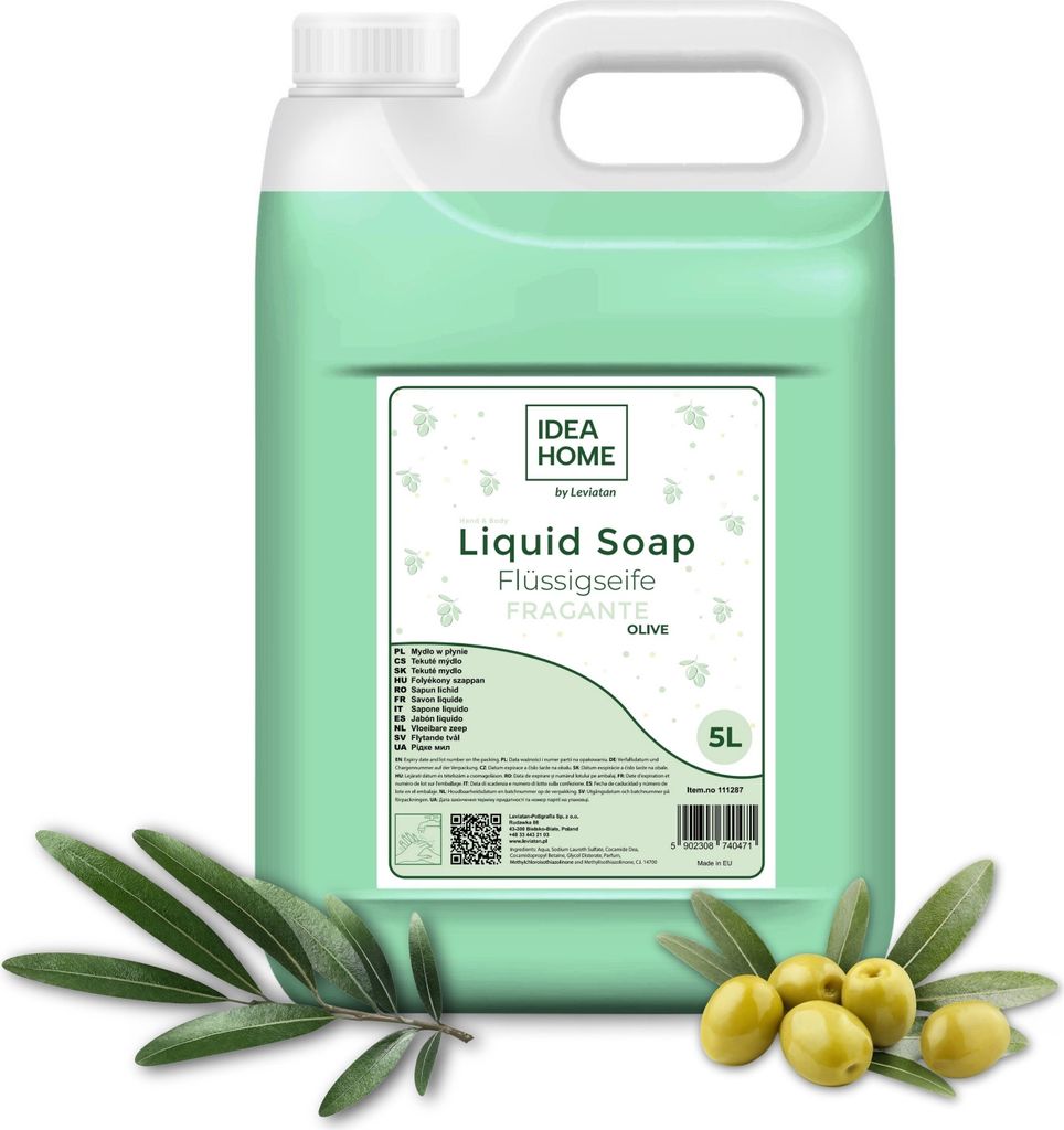 IDEA HOME FRAGANTE Handseife Flüssig 5L - Seife Kanister Produktbild 