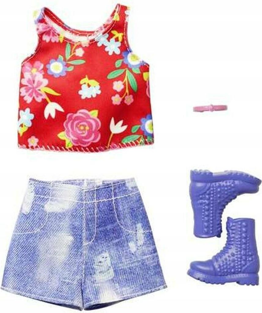 Barbie Fashionistas Moden-Sortiment mit Puppenkleidern, Produktbild 